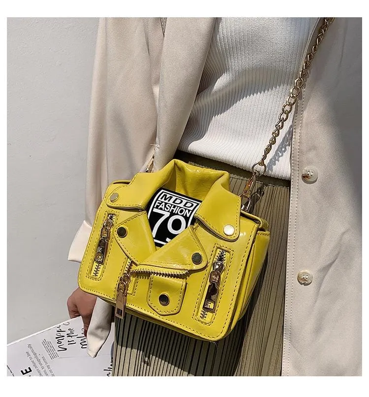 Collar Up Handbag