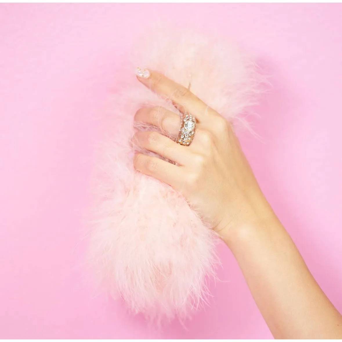 Don’t Ruffle My Feathers Clutch