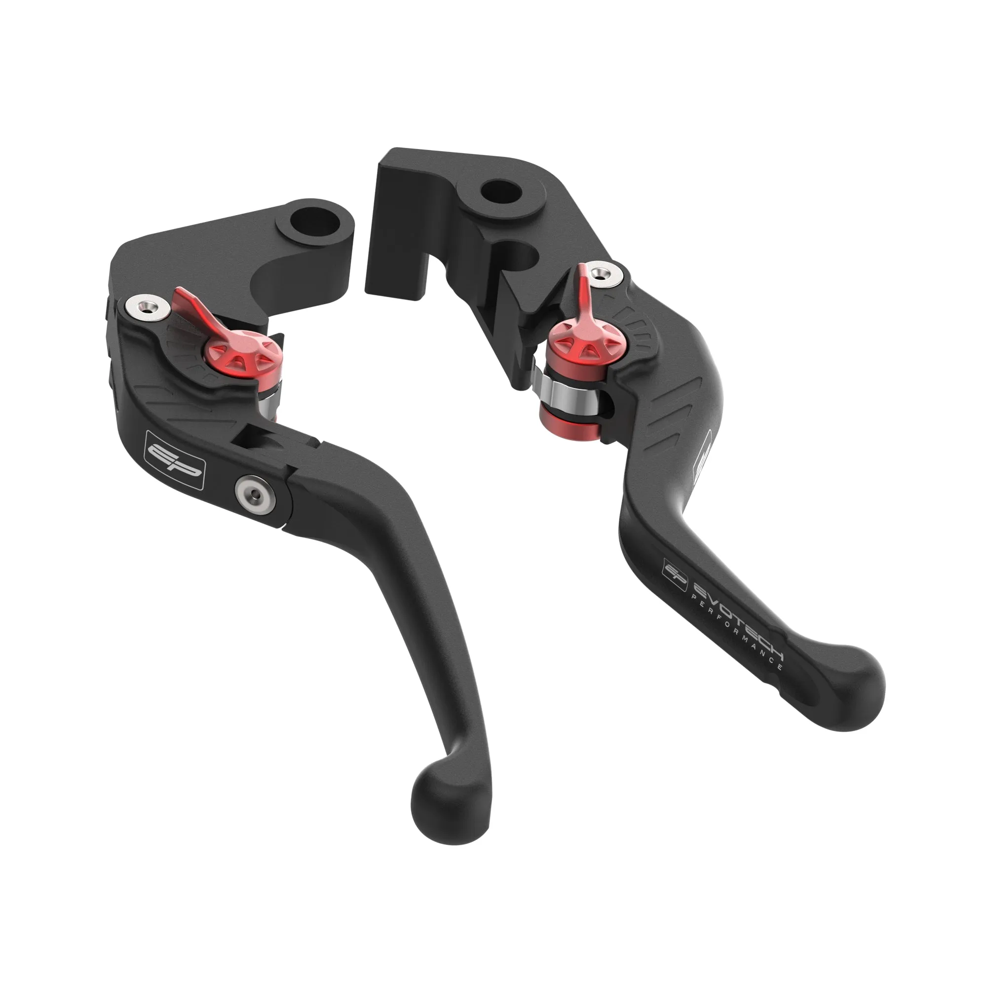 Evotech Evo Folding Clutch and Short Brake Lever Set - Kawasaki ZX6R  (2007 - 2008)