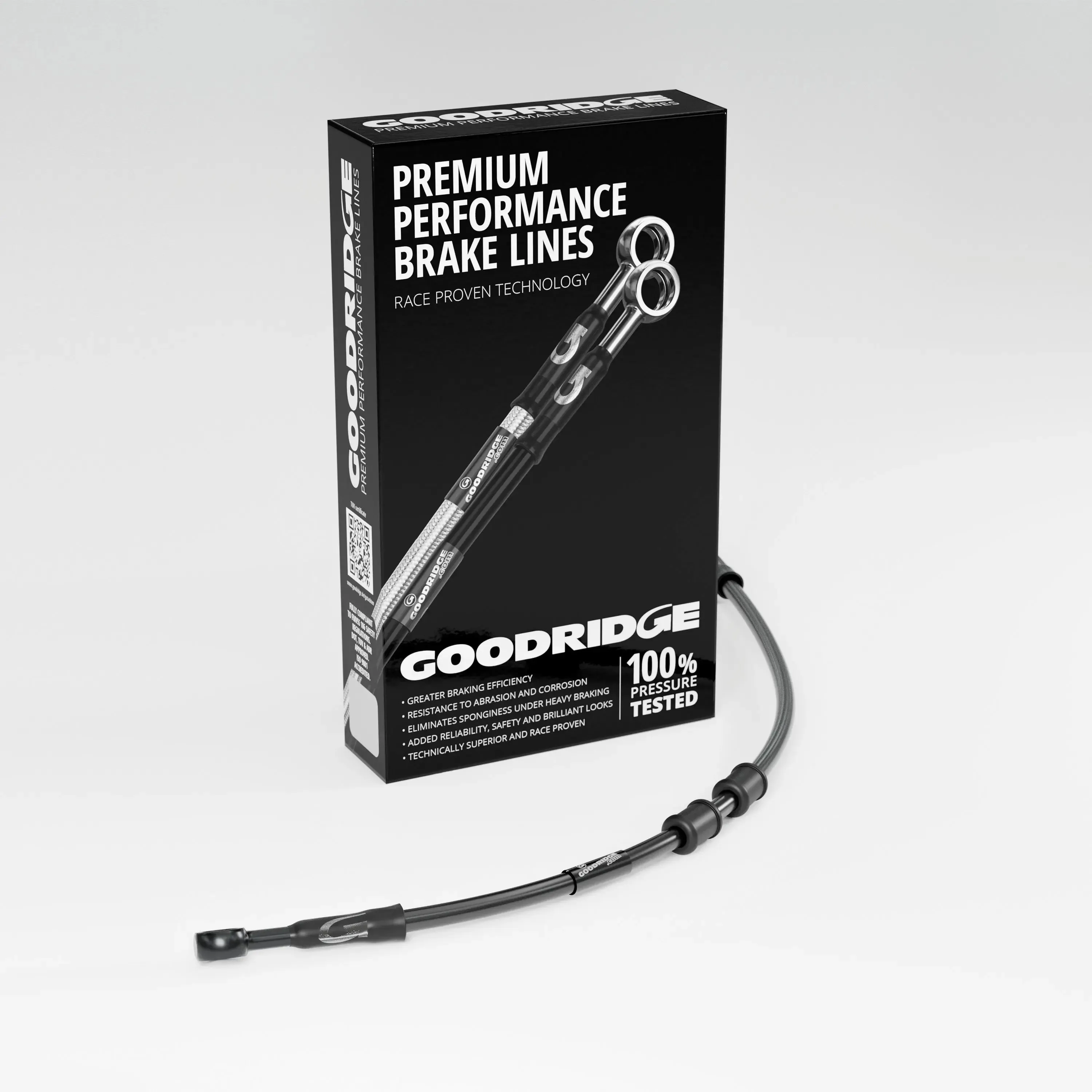 FRONT BRAKE HOSE KIT FOR HARLEY DAVIDSON FLS SOFTAIL SLIM (NO ABS) 15-17 (METRIC)