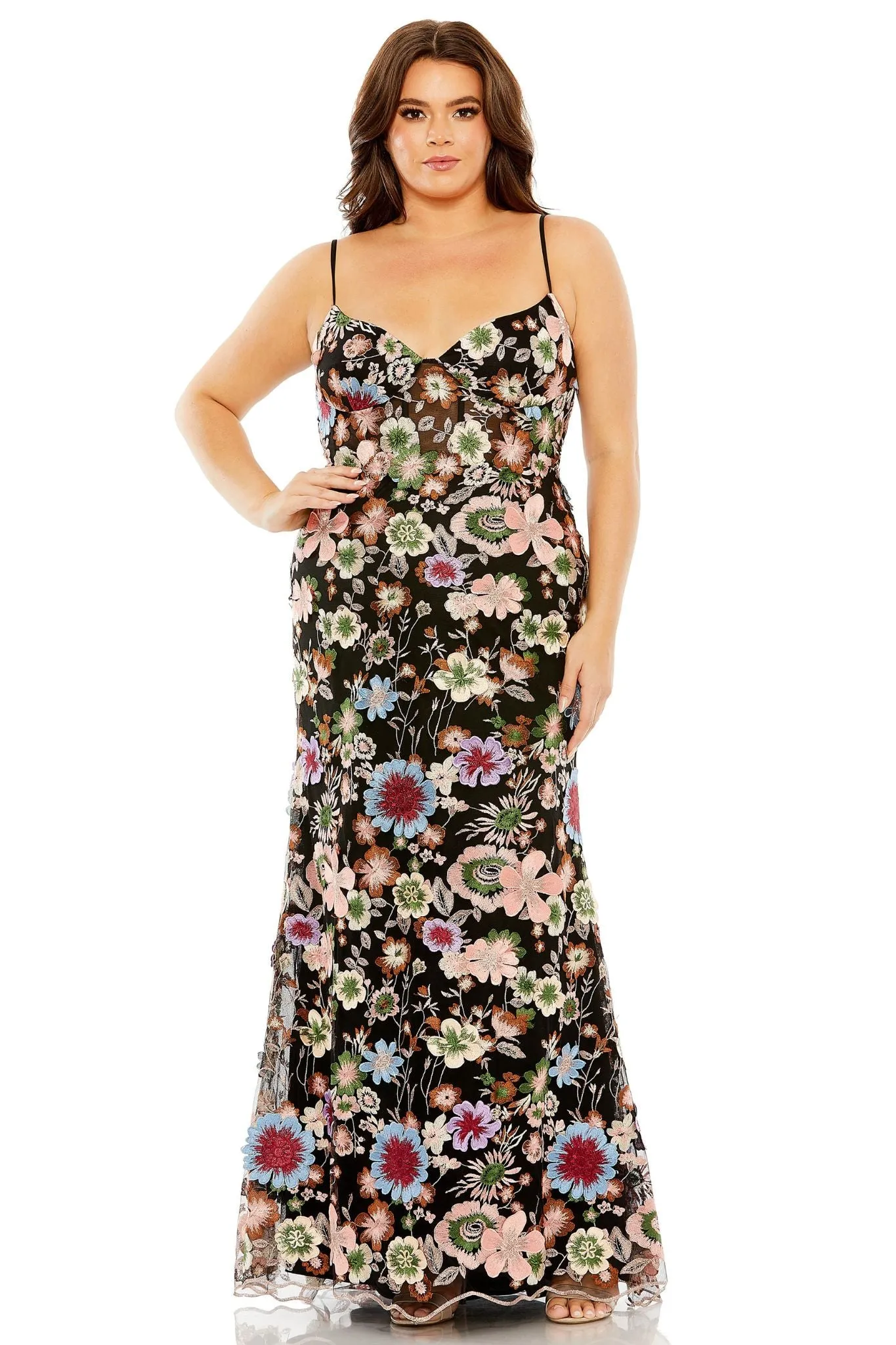 Lauren Gown in Black by Mac Duggal - RENTAL