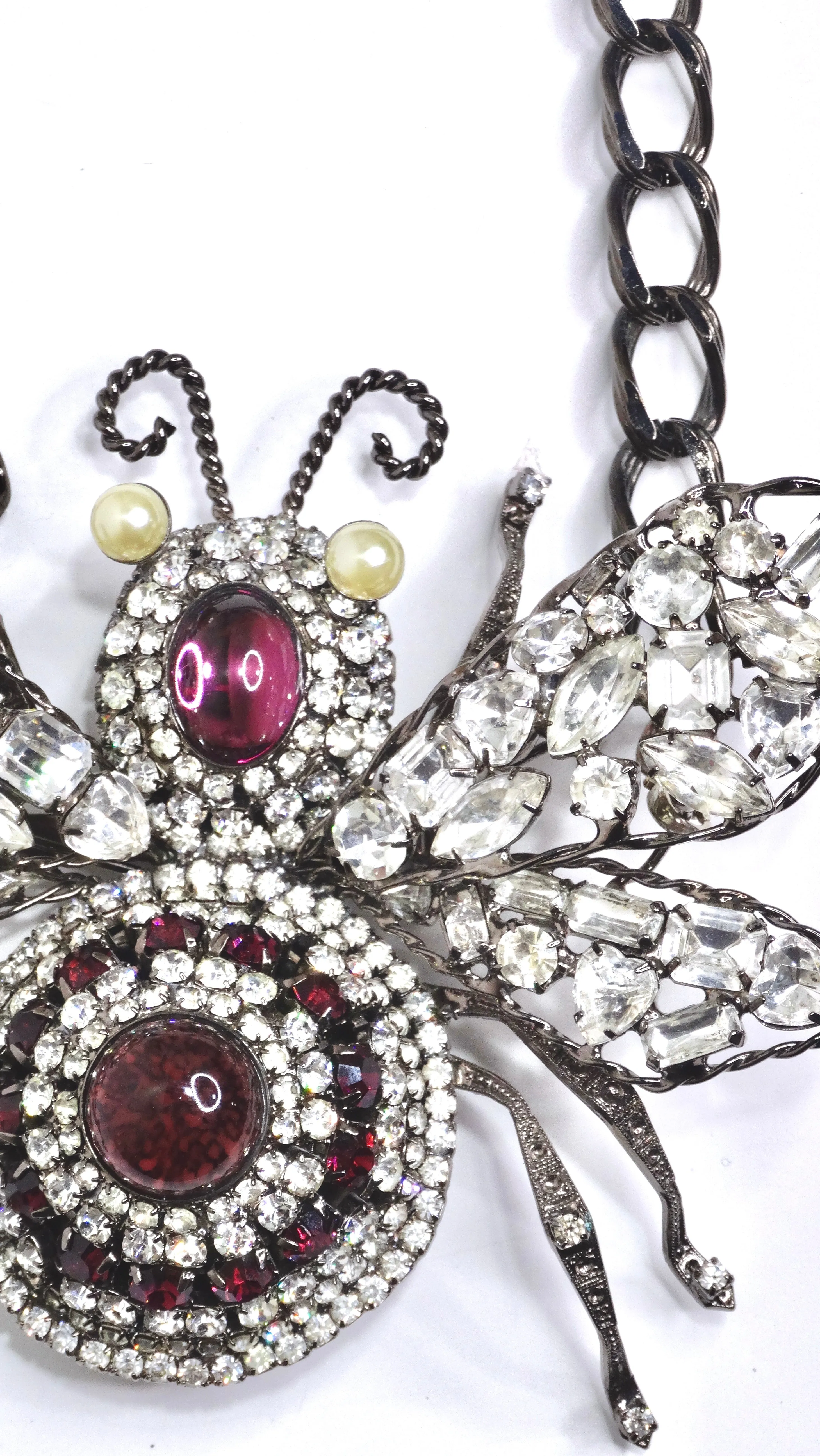 Lawrence Vrba Huge Lux Bee Statement Necklace