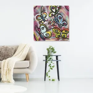 Love and Resurrection - Lebo Brushed Aluminum Artbond