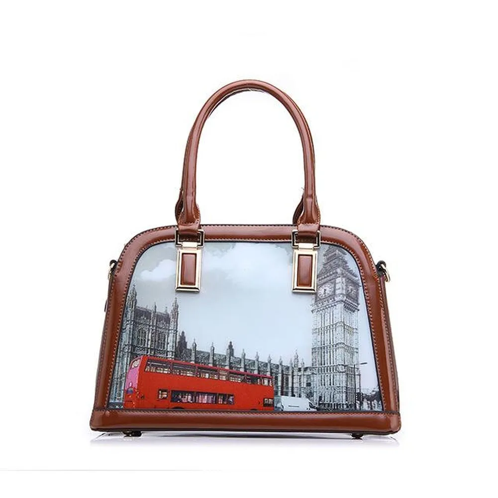 <bold>Top-Handle Bag <br>Vegan-Leather