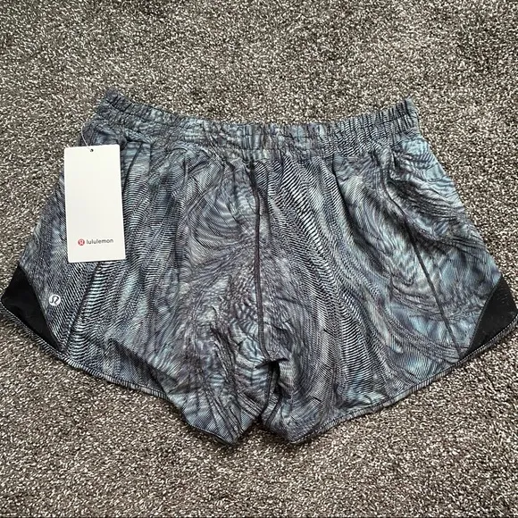 Lululemon Patterned Hotty Hot Shorts
