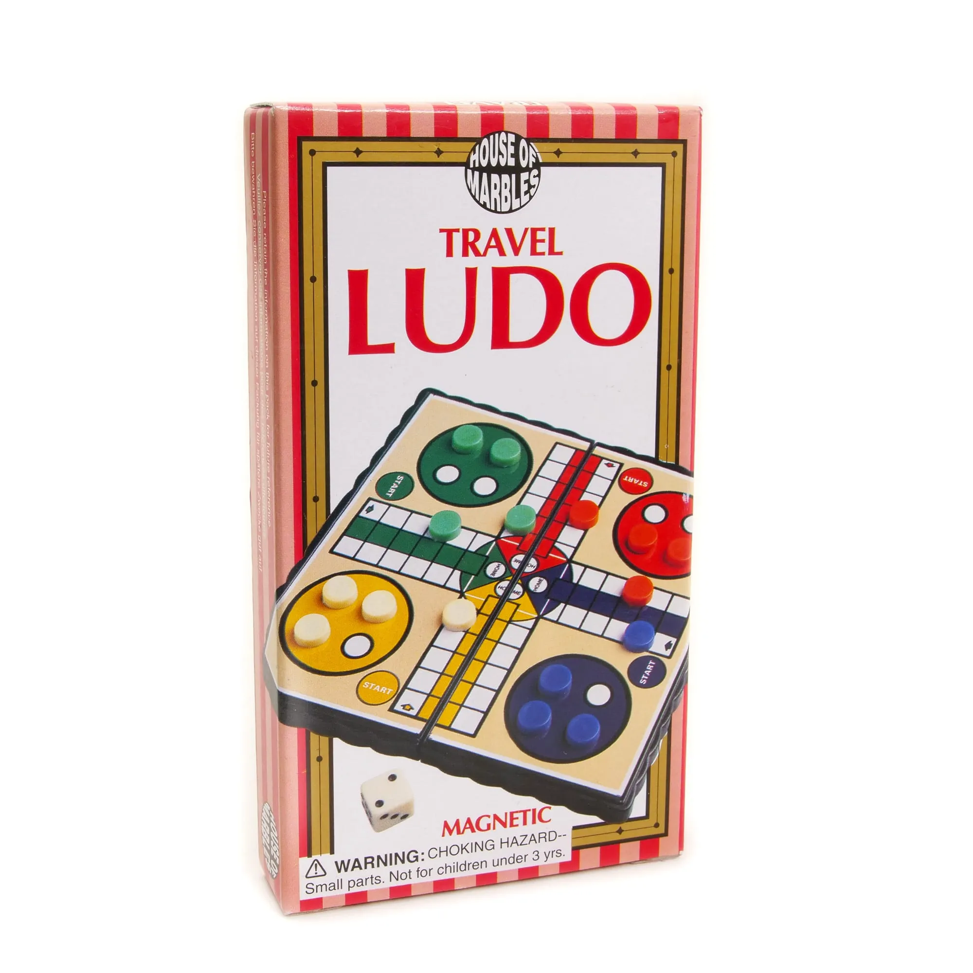 Magnetic travel game