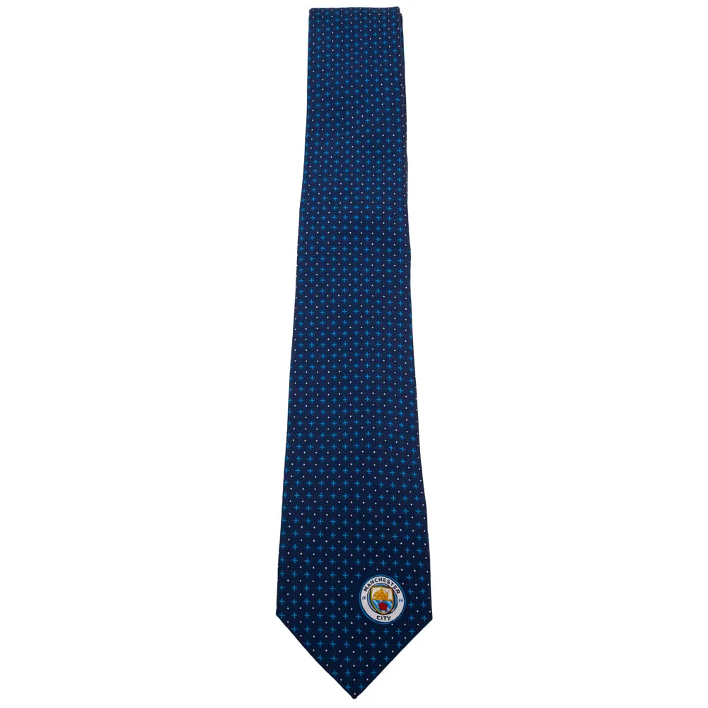 Manchester City FC Navy Blue Tie
