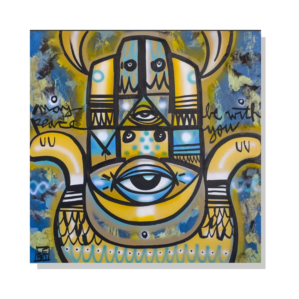 May Peace Be With You - Limited Edition - Mineral Print