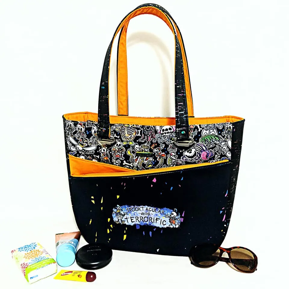 Piera Pocket Tote pdf sewing pattern