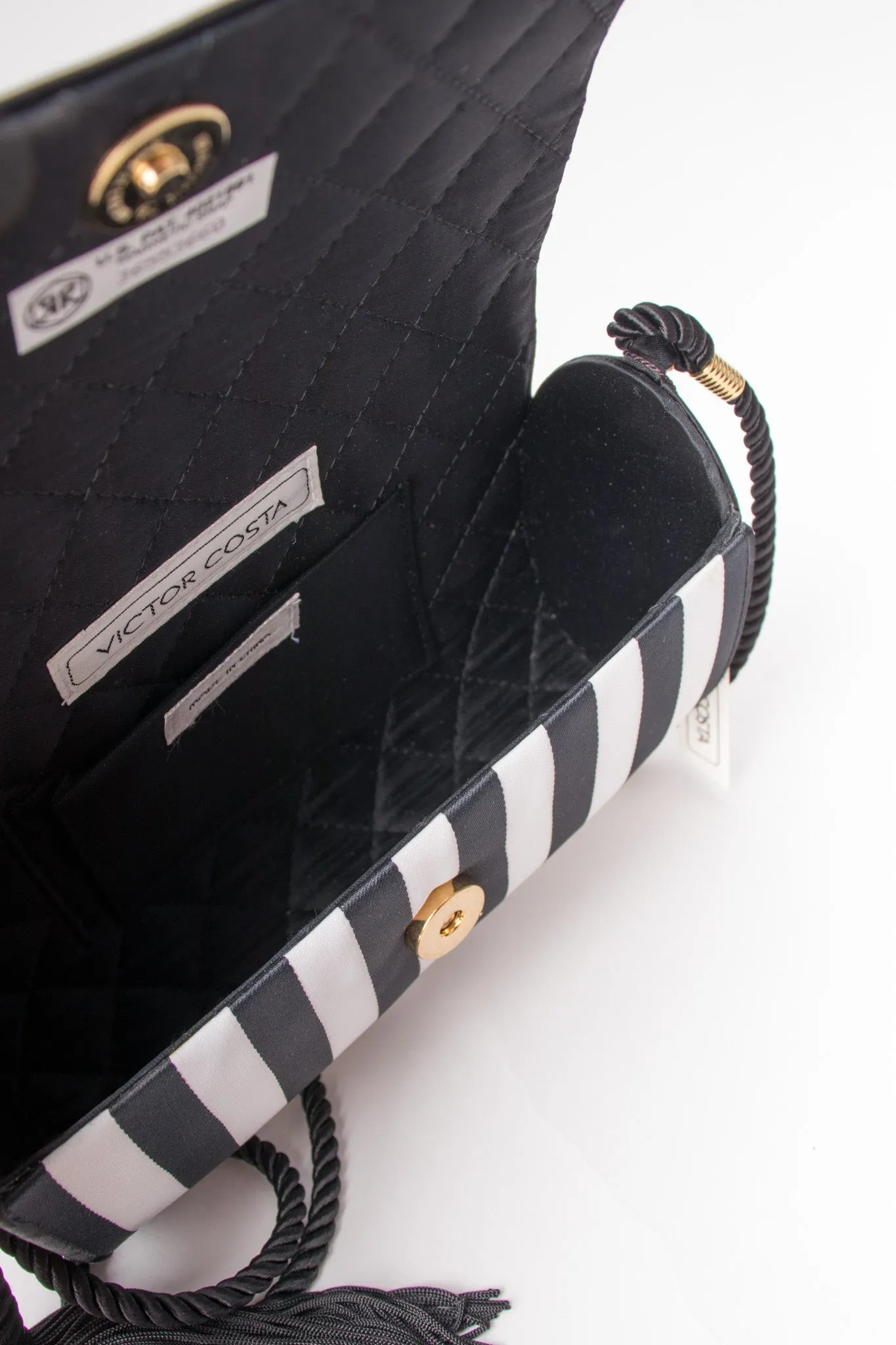 Regency Striped Shoulder Bag