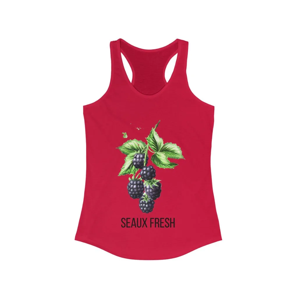 Seaux Fresh Blackberries Tank Top