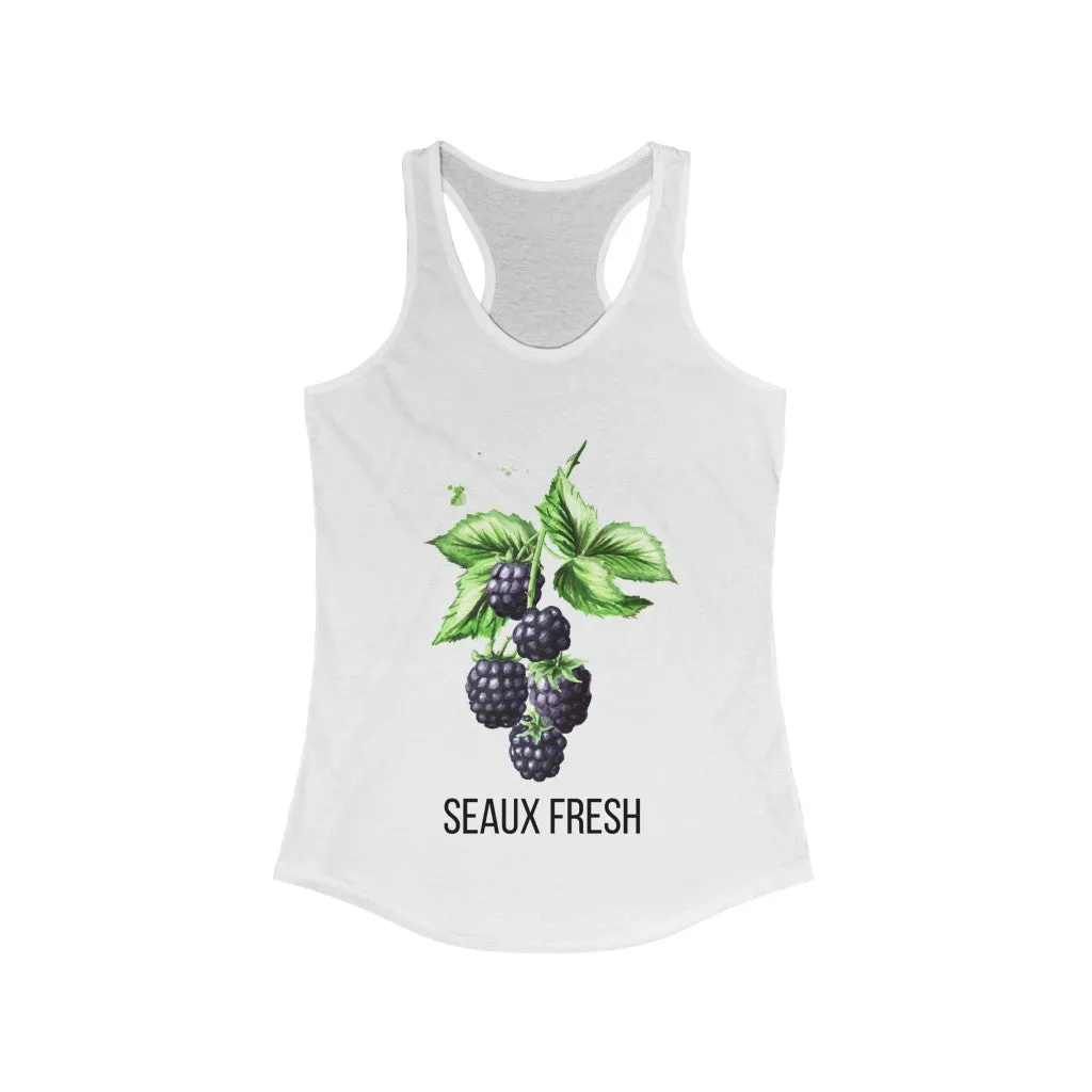 Seaux Fresh Blackberries Tank Top