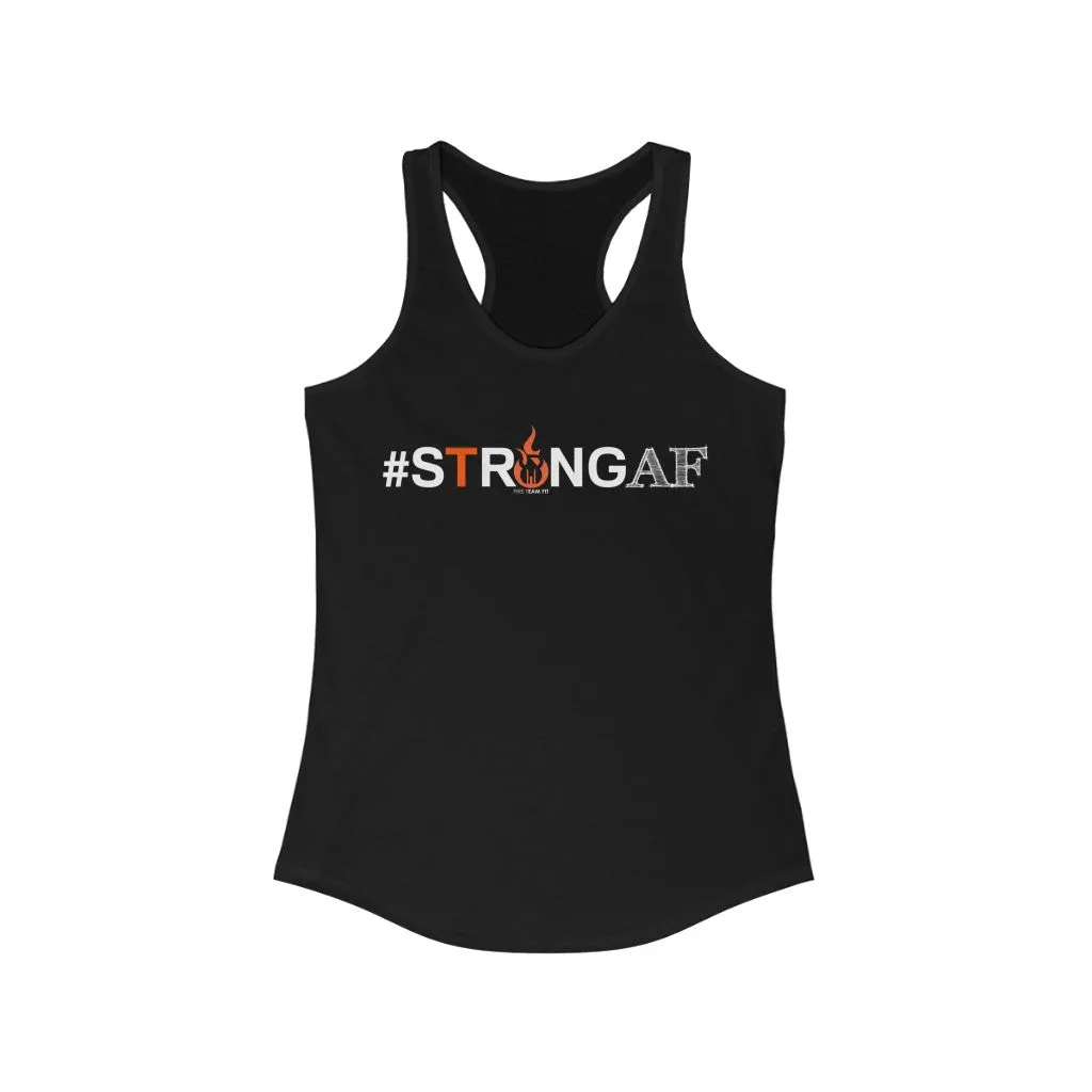 #STRONGAF Fitness Shirt Women's Tank Top