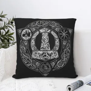 Viking Pillowcase Viking Norse Mythology Backpack Cushion Decorative