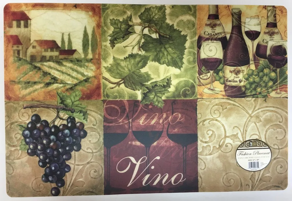 Vineyard Placemats Set