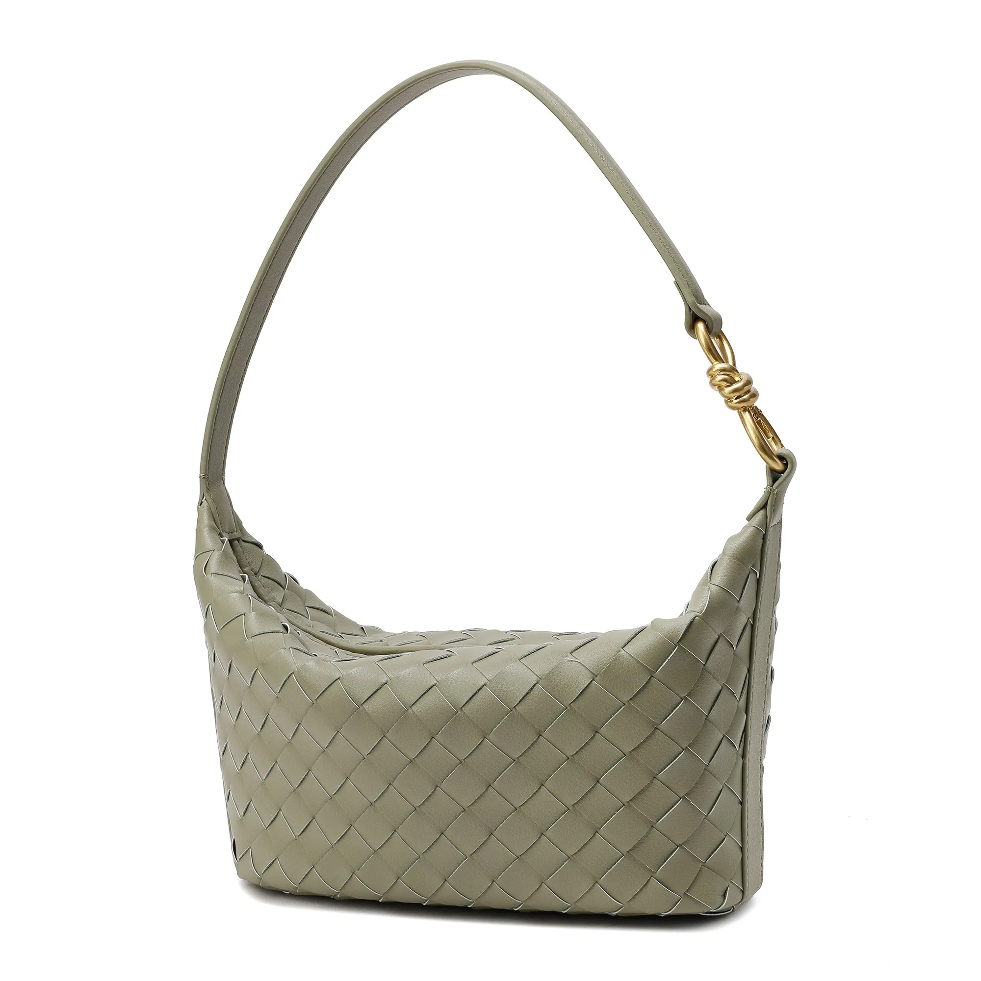 Woven Leather Hobo/ Shoulder Bag