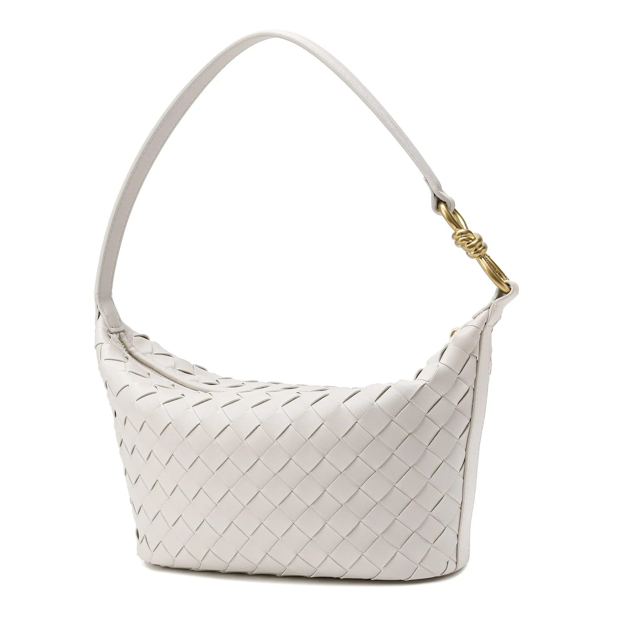 Woven Leather Hobo/ Shoulder Bag