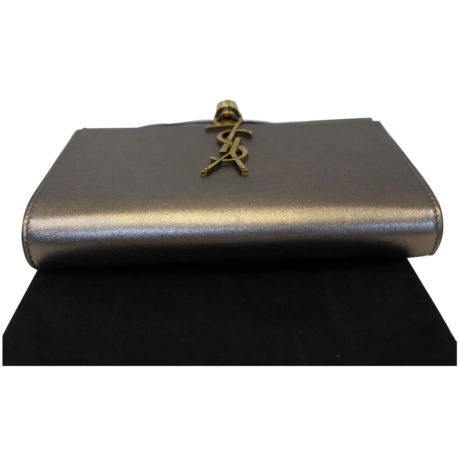 YVES SAINT LAURENT Small Kate Tassel Leather Shoulder Crossbody Bag Gold